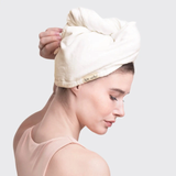QuicK Dry Hair Towel - Greige Goods