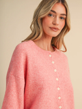 Short Sleeve Sweater Cardigan
