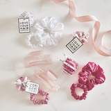 Satin Scrunchie Set - Greige Goods