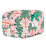 Quilted Cosmetic Bag - Greige Goods