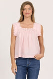 Una Top - Greige Goods