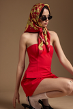 Front Pocket Tube Mini Dress - Greige Goods