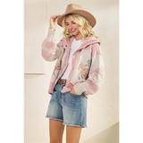 Horse Print Sweater - Greige Goods