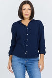 Gaia Longsleeve Top - Greige Goods