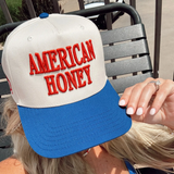 American Honey Trucker Hat - Greige Goods