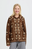 Byorlia Jacquard Cardigan
