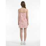 Lace Sleeveless Mini Dress