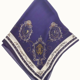 So Silky Satin Neckerchief Scarf, Versatile - Greige Goods