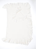Ruffle Knit Baby Blanket