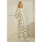 Polka Dot Sweatpants - Greige Goods