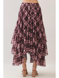 Pretty in Plaid Skirt