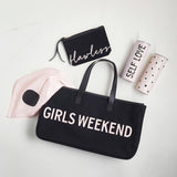 Girls Weekend Tote - Greige Goods