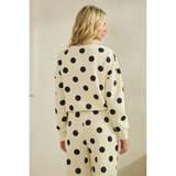 Polka Dot Sweatpants - Greige Goods