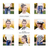 Chic Neckerchief Scarf, Versatile, 70 X 70cm - Greige Goods