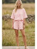 Polka Dot Top and Shorts Set - Greige Goods