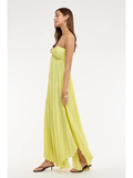 Ruffle Tube Maxi Dress - Greige Goods