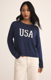 Sienna USA Sweater - Greige Goods