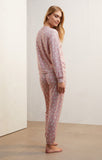 Cozy Heart Pajama Set - Greige Goods