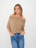 Short Sleeve Anywhere Top - Greige Goods