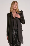 Long Sleeve Scarf Blouse