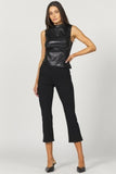 Shaunee Leather Top