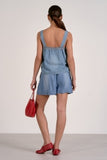Denim Flowy Tank Top - Greige Goods