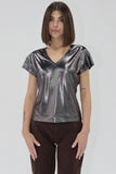 Lumi Metallic Top