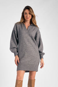 Margot Sweater Dress - Greige Goods