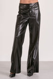 Pleather Long Pant