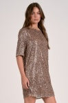 Cheetah Print Sequin Dress