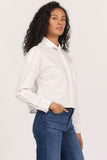 Adrianna Cropped Top - Greige Goods