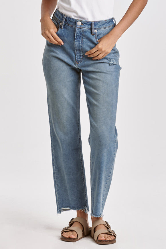 Jodi Folly Beach Jeans - Greige Goods