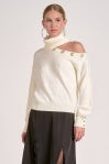 Open Shoulder Sweater