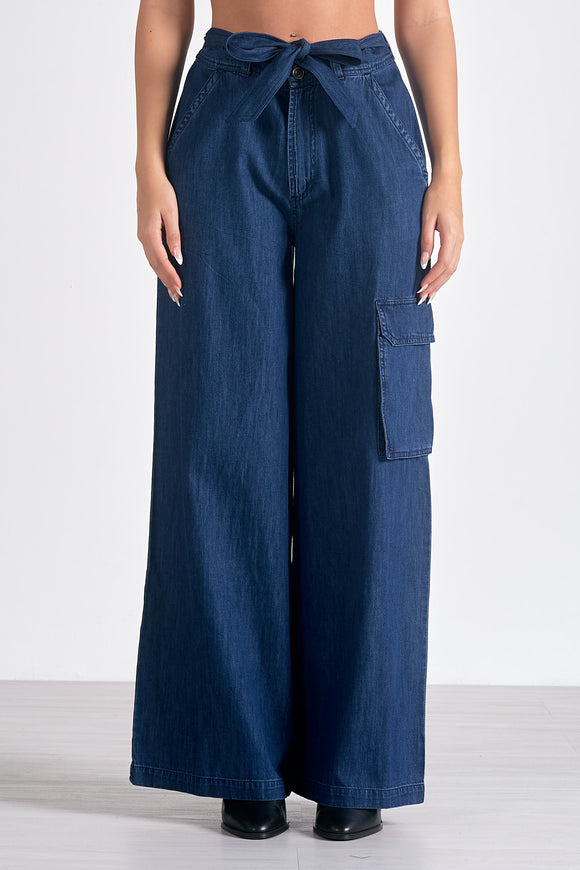 Wide Leg Cargo Pants