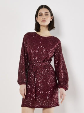 Chevron Sequins Mini