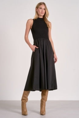 Sweater Mockneck Maxi - Greige Goods