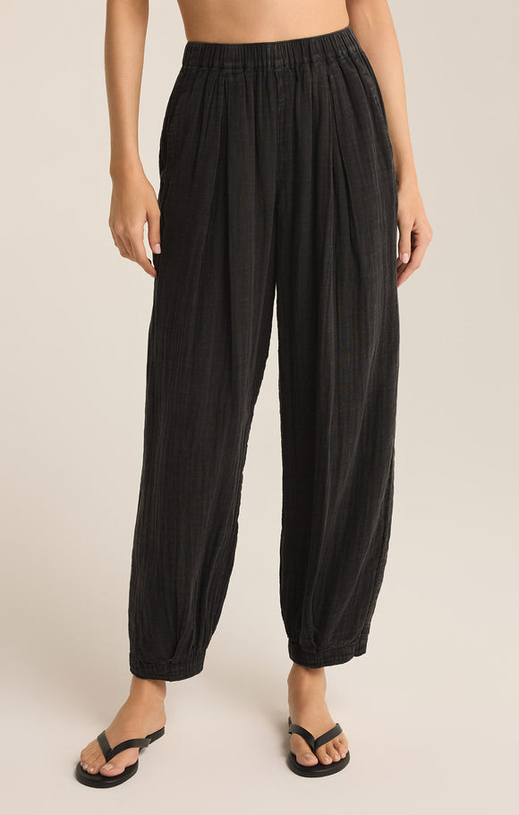 Step Out Gauze Pant - Greige Goods