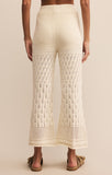 Adia Crochet Pant - Greige Goods