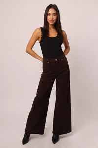 Fiona Dark Oak Jean - Greige Goods