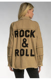 "Rock & Roll" Denim Jacket - Greige Goods