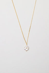 Pearl Cubic Necklace - Greige Goods
