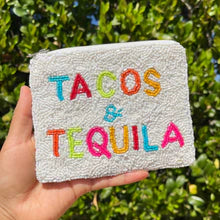 Tacos & Tequila Coin Purse - Greige Goods