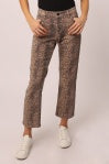 Blair Snow Leopard Jeans - Greige Goods